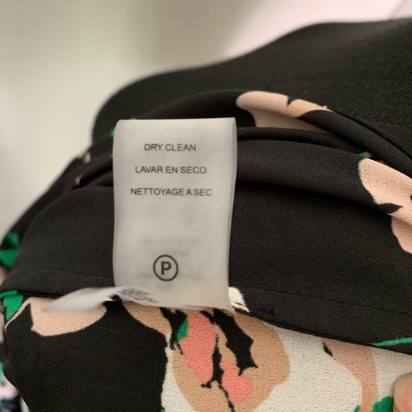 Karl Lagerfeld Long Sleeve Floral Top SZ S - Picture 11 of 11